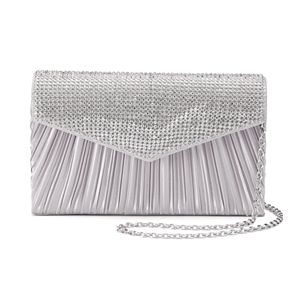 Gunne Sax by Jessica McClintock Lily Satin Pleated Clutch