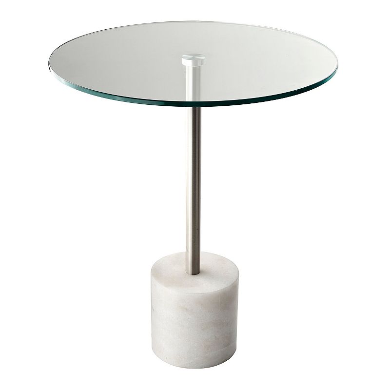 Adesso Blythe End Table, White