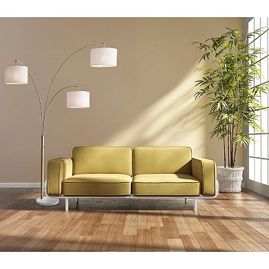 Adesso Bowery 3-Arm Arc Lamp