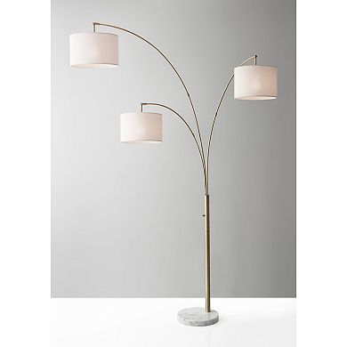 Adesso Bowery 3-Arm Arc Lamp