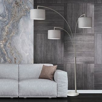 Adesso Bowery 3-Arm Arc Lamp