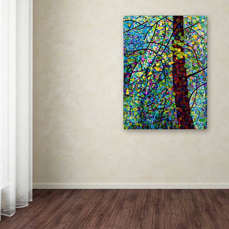 Trademark Fine Art Mandy Budan Pine Sprites Canvas Wall Art, Blue, 14X - 79311520 - Home Decor This Trademark Fine Art wall art elaborately combi sku 79311520