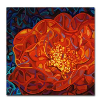 Trademark Fine Art Mandy Budan "Ribbons And Pearls" Canvas Wall Art