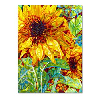 Trademark Fine Art Mandy Budan "Summer In The Garden" Canvas Wall Art