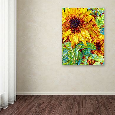 Trademark Fine Art Mandy Budan "Summer In The Garden" Canvas Wall Art