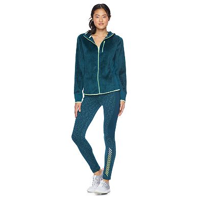 Juniors' SO® Sherpa Zip-Up Hoodie