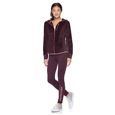 Juniors' SO® Sherpa Zip-Up Hoodie