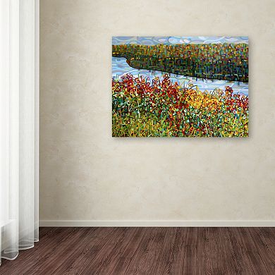 Trademark Fine Art Mandy Budan "The River" Canvas Wall Art
