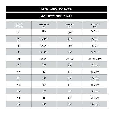 Boys 4-20 Levi's® 511™ Slim-Fit Performance Jeans