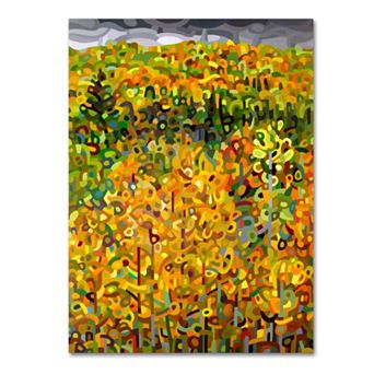 Trademark Fine Art Mandy Budan "Towards Autumn" Canvas Wall Art