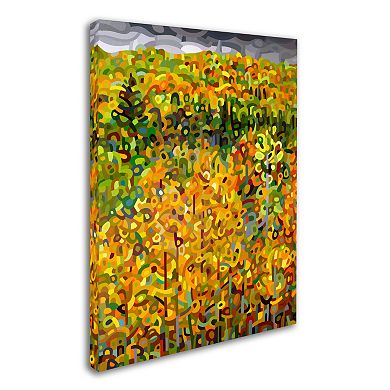 Trademark Fine Art Mandy Budan "Towards Autumn" Canvas Wall Art