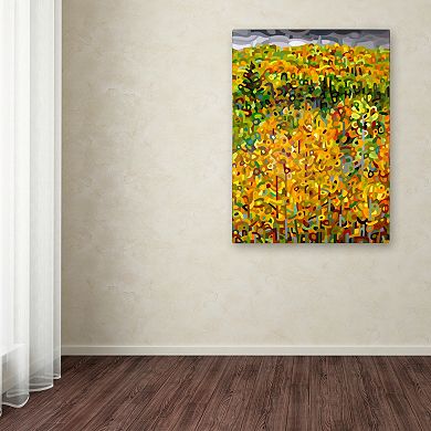 Trademark Fine Art Mandy Budan "Towards Autumn" Canvas Wall Art