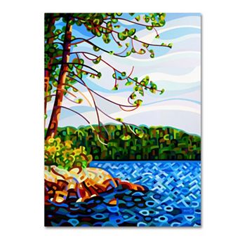 Trademark Fine Art Mandy Budan "View From Mazengah" Canvas Wall Art