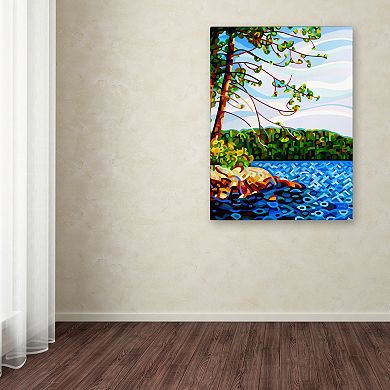 Trademark Fine Art Mandy Budan "View From Mazengah" Canvas Wall Art