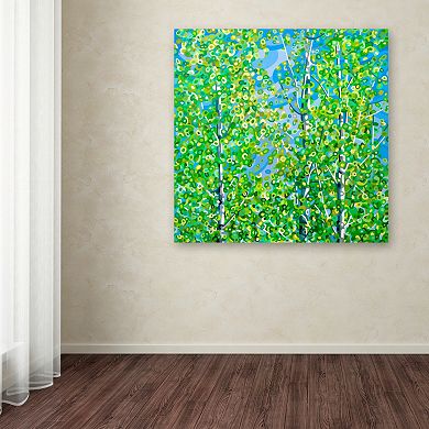 Trademark Fine Art Among Friends Canvas Wall Art