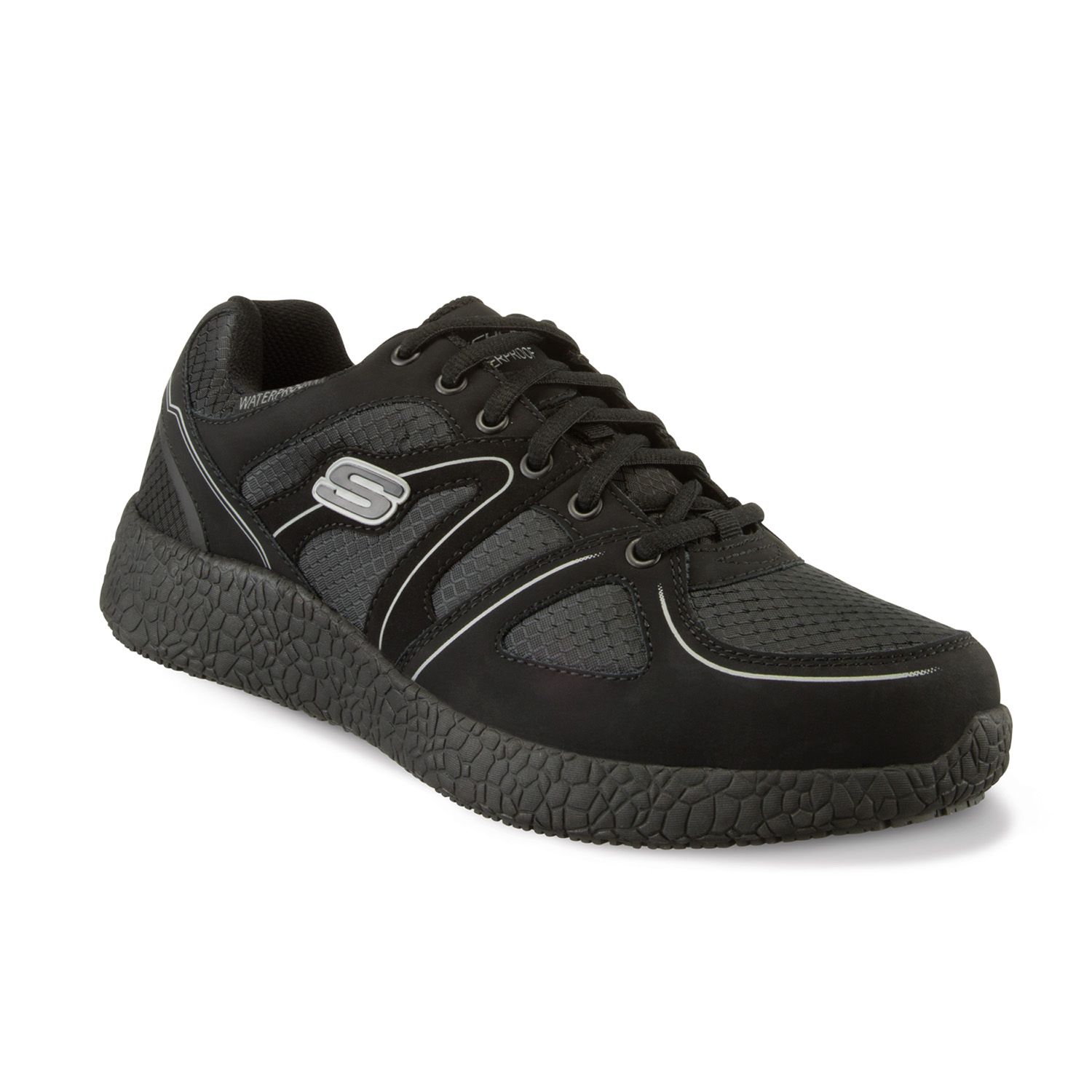 skechers work sneakers waterproof