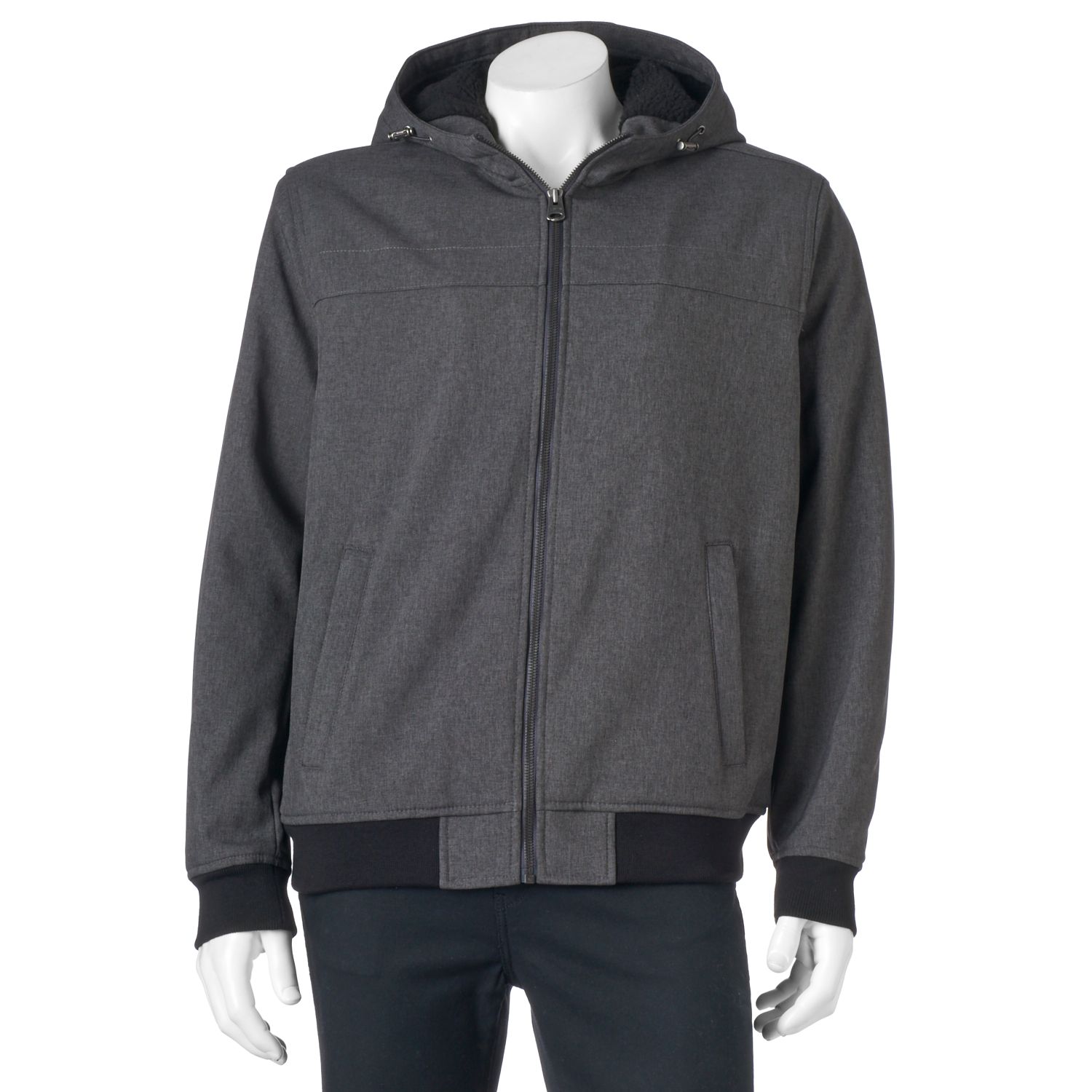 levi's hooded bomber jacket