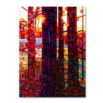 Trademark Fine Art Carnelian Morning Canvas Wall Art
