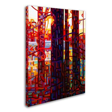 Trademark Fine Art Carnelian Morning Canvas Wall Art