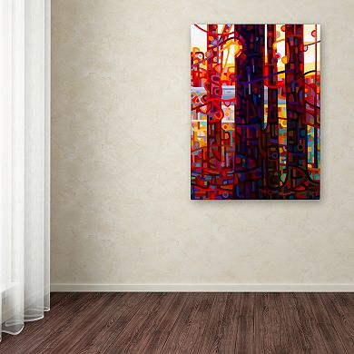 Trademark Fine Art Carnelian Morning Canvas Wall Art