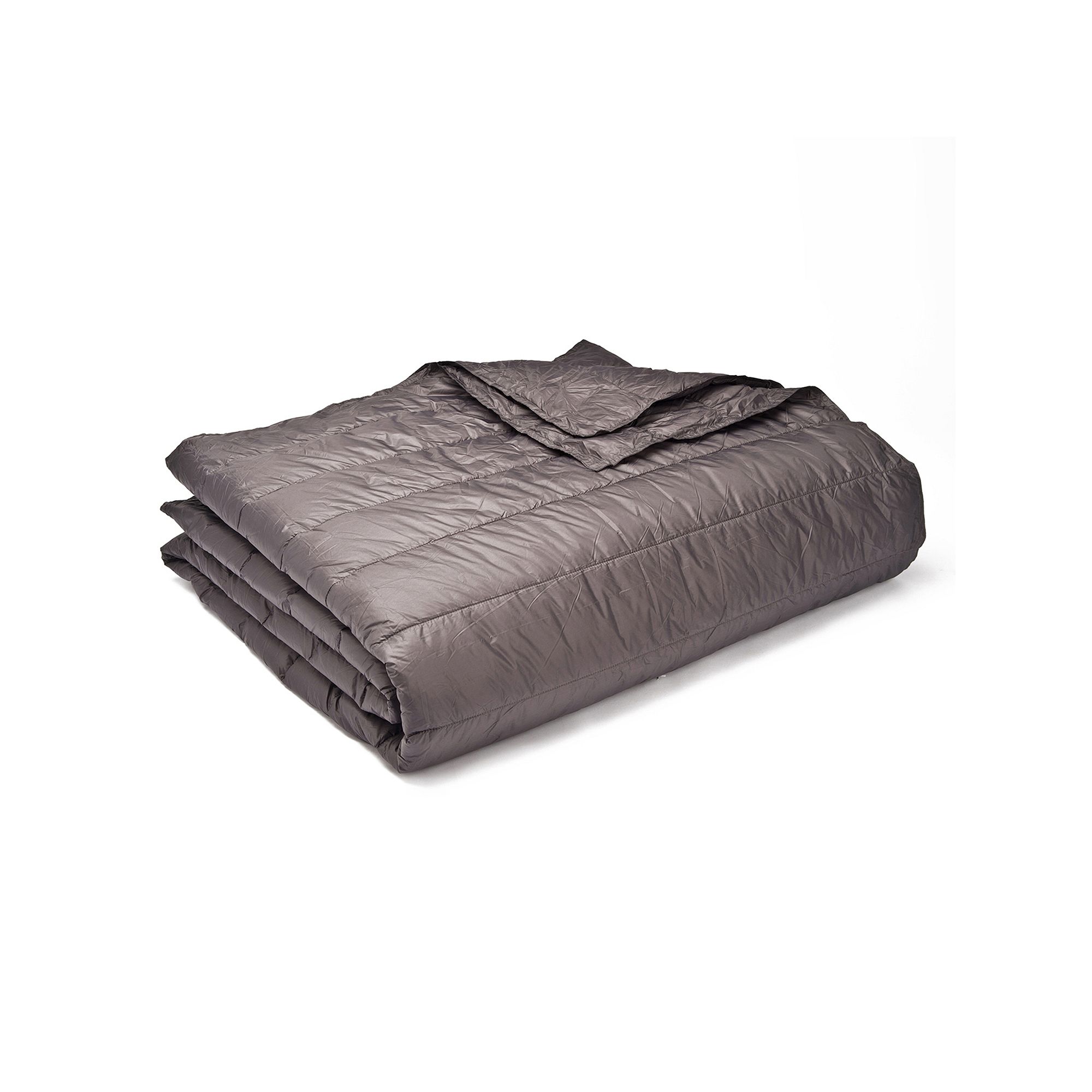 Perform PUFF Ultralight Down Alternative Indoor / Outdoor Blanket, Silver
