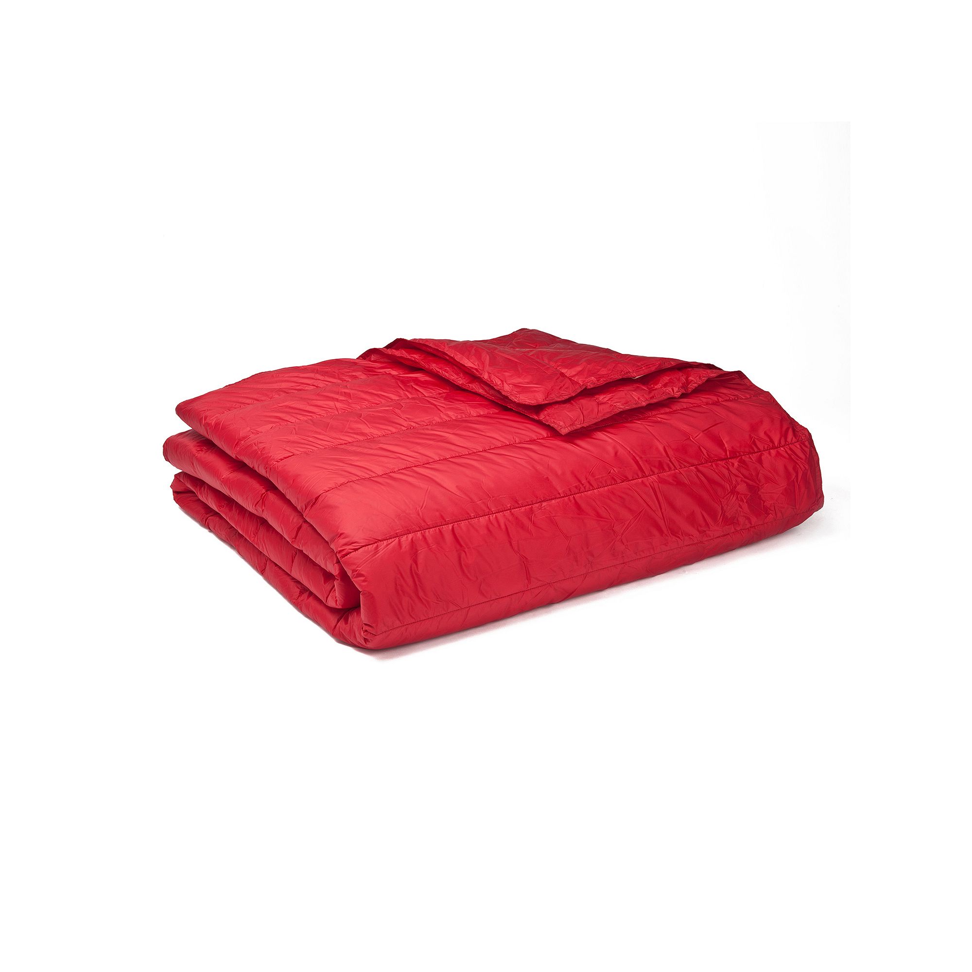 Perform PUFF Ultralight Down Alternative Indoor / Outdoor Blanket, Red