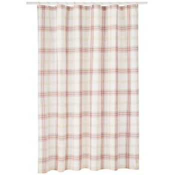 Lenox Holiday Nouveau Plaid Shower Curtain