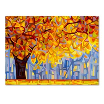 Trademark Fine Art "October Gold" Canvas Wall Art
