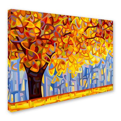 Trademark Fine Art "October Gold" Canvas Wall Art