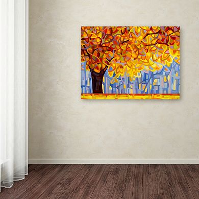 Trademark Fine Art "October Gold" Canvas Wall Art
