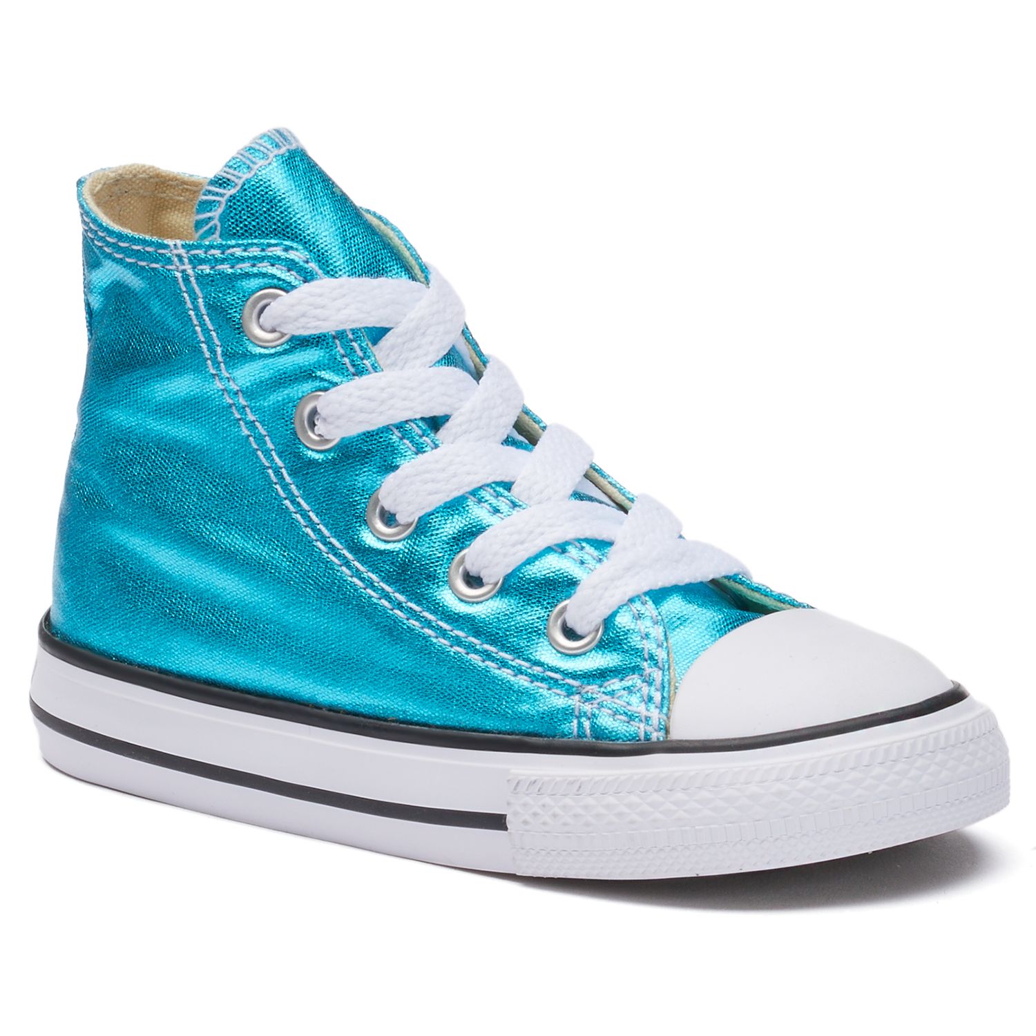 kids light blue converse