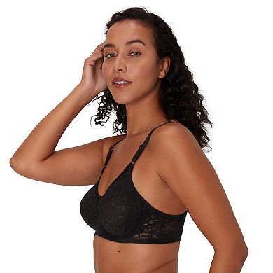 Bali Lace 'n Smooth Comfort-U Back Full-Figure Bra 3432