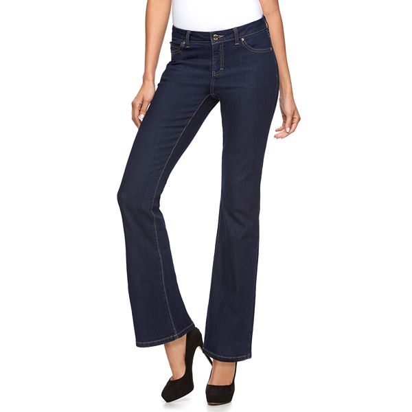 Women's Jennifer Lopez Midrise Bootcut Jeans