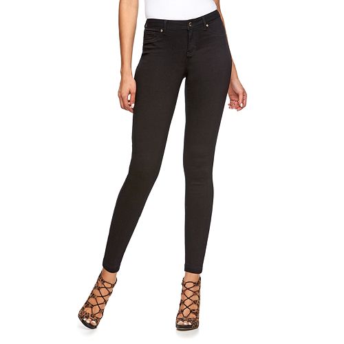 Women's Jennifer Lopez Midrise Super Skinny Jeans