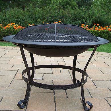 Cast Iron 30-inch Round Fire Pit