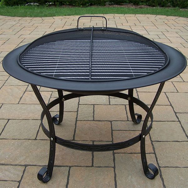 Cast Iron 30-inch Round Fire Pit