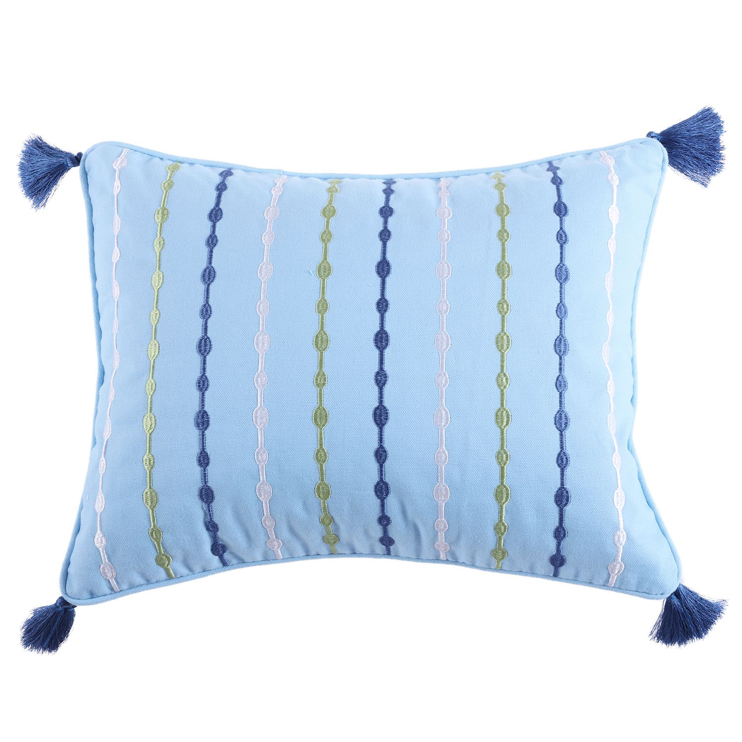 Lush Decor Julie Tassel Decorative Pillow Single - Citrus