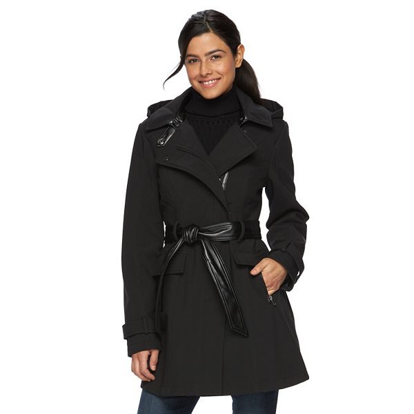 asymmetrical trench coat