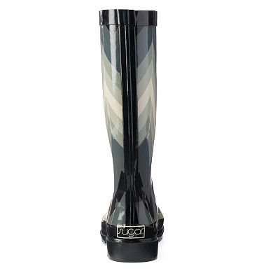 sugar Raffle Women's Waterproof Rain Boots