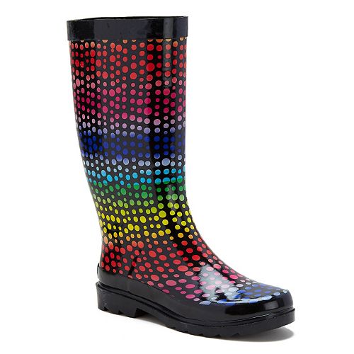 sugar Raffle Women's Waterproof Rain Boots
