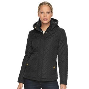 Women's Weathercast Hooded Quilted Jacket