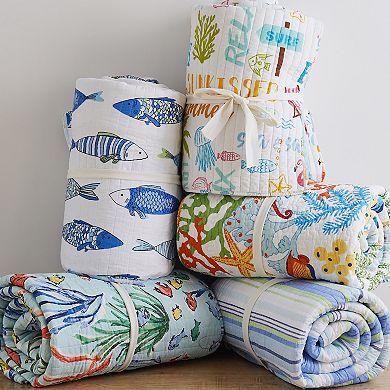 Catalina Fish Quilt Set