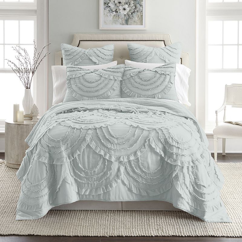 52736672 Levtex Home Allie Quilt Set, Blue, Twin sku 52736672