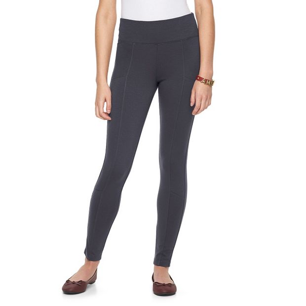 Mudd & Water Womens Island Cropped Leggings - Navy