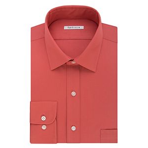 Big & Tall Van Heusen Regular-Fit Flex Collar Pincord Wrinkle-Free Dress Shirt