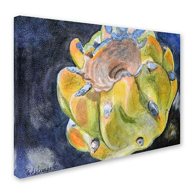 Trademark Fine Art Cactus Fruit Canvas Wall Art
