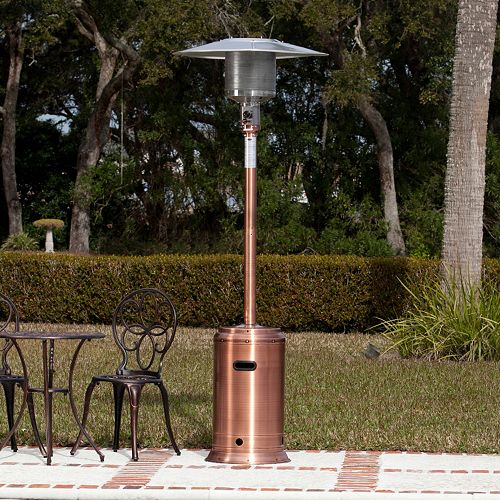 Fire Sense Copper Tone Commercial Patio Heater