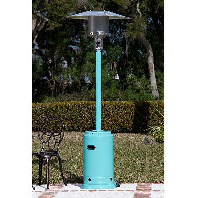 Fire Sense Aqua Blue Patio Heater