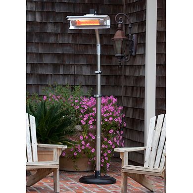 Fire Sense Stainless Steel Telescoping Infrared Patio Heater