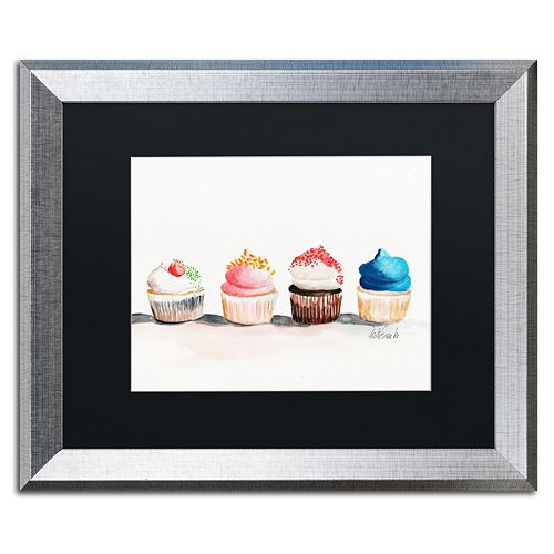 Trademark Fine Art Choose One No Words Silver Finish Framed Wall Art